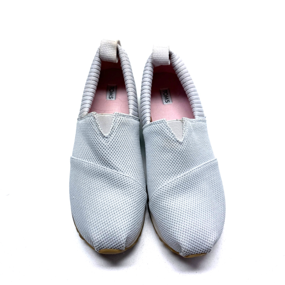 Tom’s Women's Light Gray Alpargata Resident Slip On Size 7